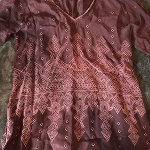 Johnny Was set of 4 Embroidered Blouses